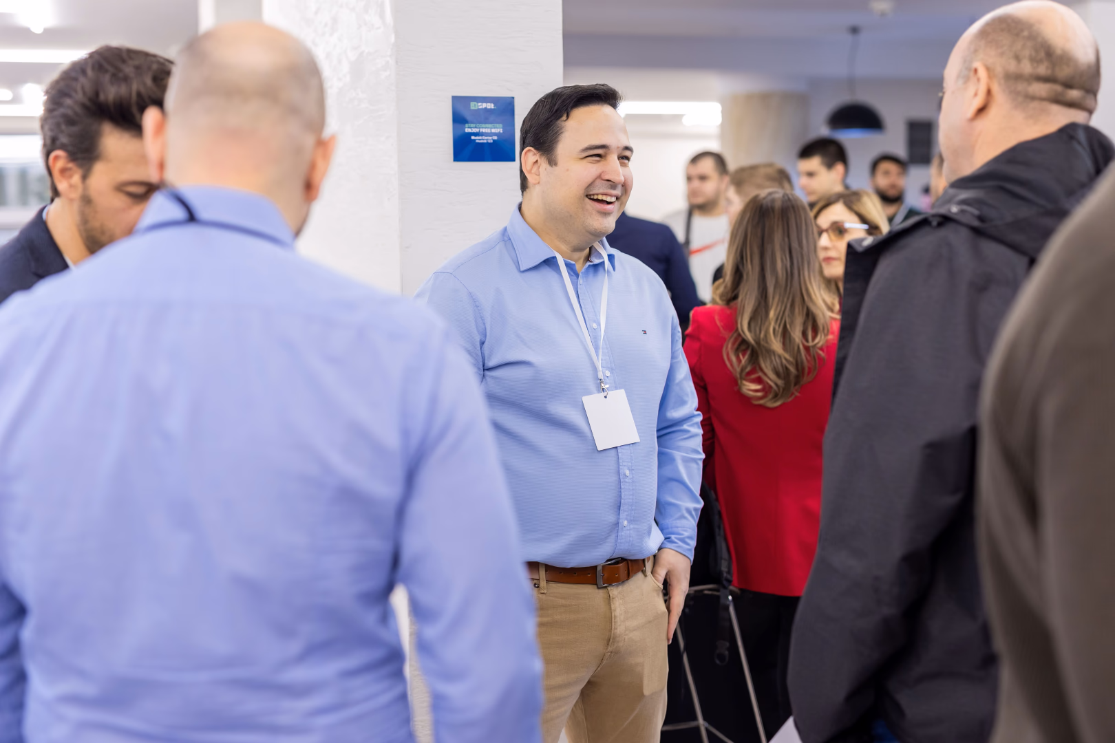 Codeus team members collaborating in the office