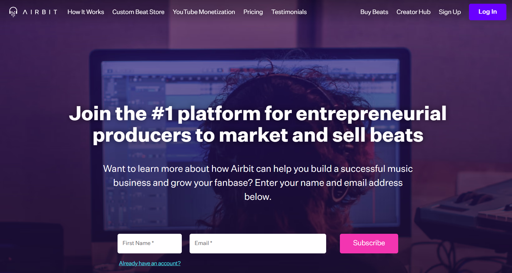 Airbit – Scaling a Global Marketplace for Music Creators