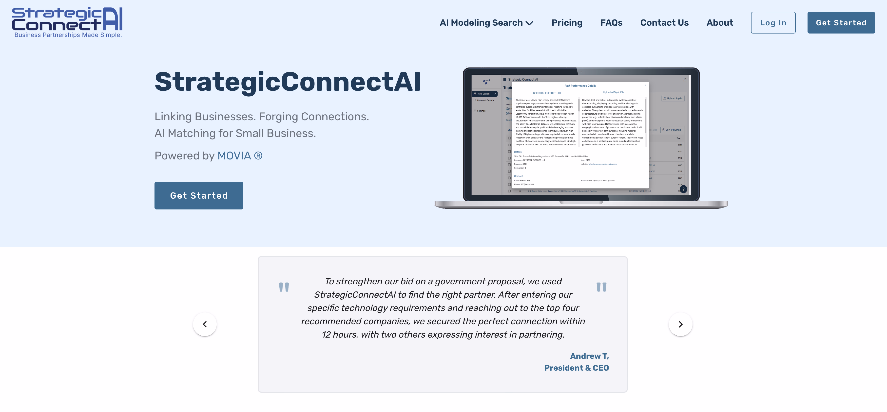 PartnerMATCH (Strategic Connect AI) – AI-Powered B2B Partner Matching Platform
